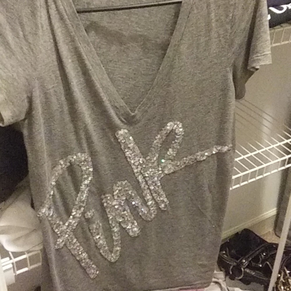 Pink vs short sleeve shirt